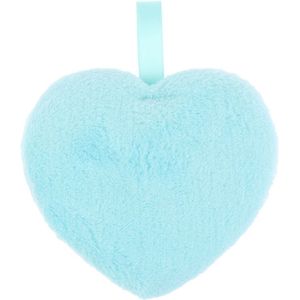 Herbruikbare Hart Vorm Microfiber Ontharing Spons Make-Up Remover Pad 1Pcs