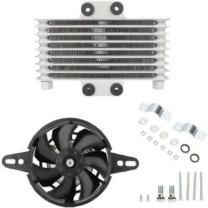 Motorfiets Motorolie Cooler Fan Cooling Radiator Aluminium 125Ml Universal Voor Motorfiets Dirt Bike Atv