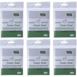 Wegwerp Flushable Wc Stoelhoezen Mat Reizen Biologisch Afbreekbaar Maandverband N58A