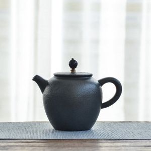 TANGPIN zwart servies keramische theepot waterkoker porseleinen thee pot huishoudelijke gongfu theepotten 300 ml