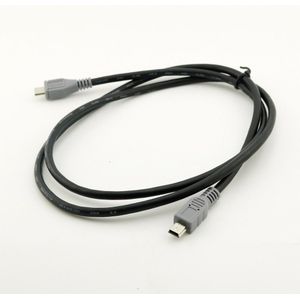 1 pc Mini USB Type B Male Naar Micro B Male 5 Pin Converter OTG Adapter Lead Data Kabel 20 cm/1 M 3FT