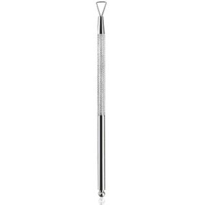 Supwee 1 Stuks Double Head Rvs Cuticle Nail Pusher Dode Huid Push Nail Gel Polish Remover Nail Art Manicure tool