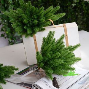 5 Pcs Kunstplanten Pine Takken Kerstboom Accessoires DIY Jaar Party Decoraties Xmas Ornamenten Kids