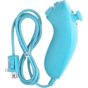 2 In 1 Wireless Remote Controller for Nunchuk Nintendo Wii Built-in Motion Plus Gamepad with Silicone Case Motion Sensor