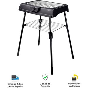 Elektrische Barbecue Met Sogo Benen, Krachtige, 2000W, Draagbare, Veilig, Schoon, Licht, verstelbare, Antioxidant, Lade, Elektrische Grills, Elektrische Barbecue, Draagbare Bbq