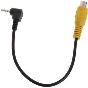 2.5Mm Stereo Jack Male Plug Naar Rca Female Video Converter Adapter Kabel Voor Gps X3UD