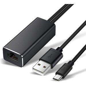 Ethernet Adapter Voor Fire Tv Stick Hd 480 Mbps RJ45 10/100 Mbps Voor Voor Fire Tv/Google/chromecast