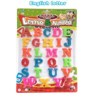 Arabische Kinderen Educatief Brief Speelgoed Magneet Magnetische Puzzel Speelgoed Alfabet Stickers Tekentafel Accessoires Speelgoed Voor Kinderen