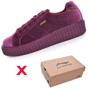 Li-Ning Vrouwen Noiz Hof Levensstijl Schoenen Fitness Street Style Sneakers Soft Comfort Voering Li Ning Sportschoenen GLKM106 YXB093