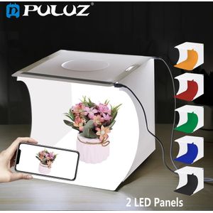 PU5022 2LED Lightbox Light Box Mini Fotostudio Doos 1100LM Fotografie Doos Licht Studio Schieten Tent Box Kit 6 Kleur achtergronden
