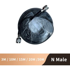 Top 5D Coaxiale Kabel N Male Naar N Male Voor Signaal Repeater Booster En Antenne