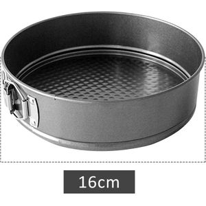 12/16/20/24Cm Bakken Inser Ronde Bakvorm Carbon Staal Ardennen Non-stick Cake live Bottom Pull Gesp Afneembare Lade Cake Tool