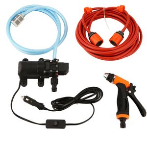 6L/min 130PSI Hoge Druk Auto Waterpomp Auto Cleaning Kit 70W 12V DIY Auto Wassen Gereedschap set Waterbesparende Auto Accessaries