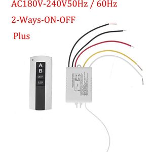 4 Poorten Draadloze Afstandsbediening Digitale Afstandsbediening Schakelaar Lightswitch