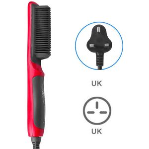 Multifunctionele Baard Stijltang Styler Curler Brush Elektrische Stijltang Kam Haarverzorging Machine Warmte Haar Keramische Mannen #8