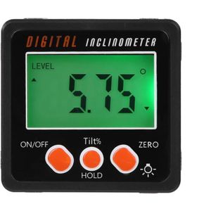 360 ° Mini Digitale Gradenboog Hoek Digitale Inclinometer Elektronische Helling Hoek Heerser Digitale Niveau Hoek Finder Meting