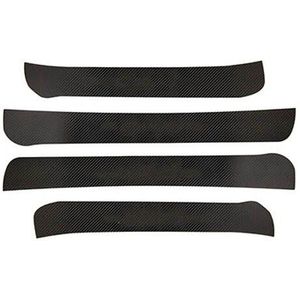 Carbon Fiber Interieur Exterieur Drempel Instaplijsten Decoratie Strip Welkom Pedaal Auto Stickers Voor Toyota Camry