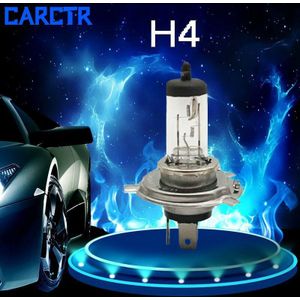Carctr 1 Paar Auto Halogeen H4 Koplampen Universele 60W Dimlicht Lampen Auto Koplamp Halogeen 990042