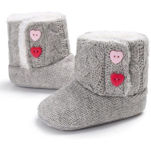 Winter Snowboots Voor Baby Lederen Faur Peuter Botas Baby Laarzen Jongen Meisjes Bootie Kids Sneeuwschoenen Handgemaakte Warme Baby Laarzen