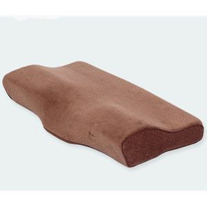 Memory Foam Beddengoed Kussen Nek Bescherming Trage Rebound Memory Katoen Slapen Kussen Orthopedische Nek Vermoeidheid Relief