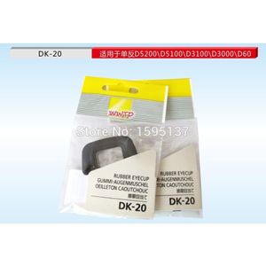 Echte Originele Zoeker Rubber Oogschelp DK-20 DK20 Voor Nikon D5200 D3200 D5100 D3100 D3000 D60 D70 D70S D50 D40 slr