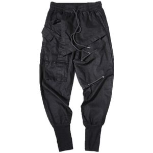 Streetwear Lente Harembroek Mannen Hip Hop Zwart Casual Heren Joggers Broek Joggingbroek Cargo Broek Mannen