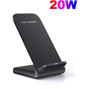Fdgao 30W Qi Draadloze Oplader Voor Iphone 12 Pro Max 11 Xs Xr X 8 Samsung S20 S10 Note 20 10 Usb C Inductie Fast Charging Stand