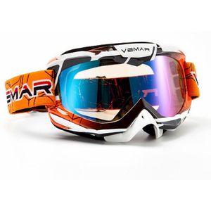 Cross Racing/Skiën/Snowboarden Bril Mannen Oculos Motocross 100% Motorfiets Bril Winddicht Motocross Bril Lens