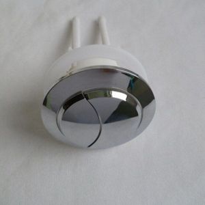 1*38/48/58Mm Threa Dual Flush Toilet Water Tank Drukknop Gat Stortbak 38-58Mm Knop Ronde Badkamer Montagegaten Push Schakelaar