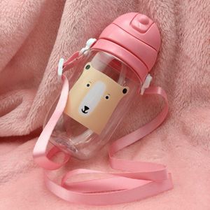 Kids Fles Creatieve Garrafa Shaker Baby Drink Fles Eiwit Shaker Plastic Eiwit Botellas Para Agua Ruimte