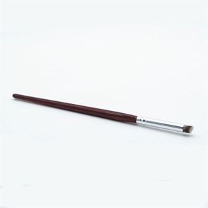 1 Stuks Nail Brush Nail Art Schuine Mond Borstel Gradiënt Pen Bruin Zacht Haar Ster Smudge Schilderen Pen Nail Tekening pen Nail Borstels