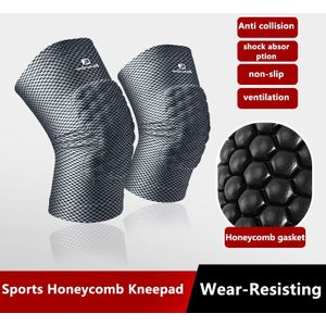 Sport Anti-Collision Kniebeschermers Fitness Kneepad Beschermende Leggings Ademende Bandage Knie Brace Basketbal Running Ondersteuning