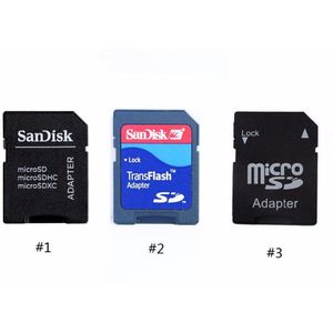 TF naar Sd-kaart Mouw TF Adapter Kaartlezer TF Kaart Naar Sd-kaart Mouw/TF Adapter (zwart)