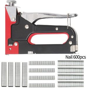 Monzana Pneumatisch Nietpistool Spijkerpistool Kit met Nietjes