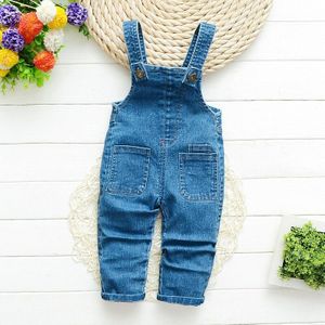 Ienens Peuter Baby Boy Lange Broek Denim Overalls Tuinbroek Kids Baby Jongens Jeans Jumpsuit Kleding Kleding Outfits Broek