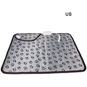 45*45Cm Elektrische Kachel Waterdicht Verstelbare Verwarmde Mat Hond Kat Huisdier Verwarming Pad Bed Deken Winter Verwarmde Handschoen tapijt