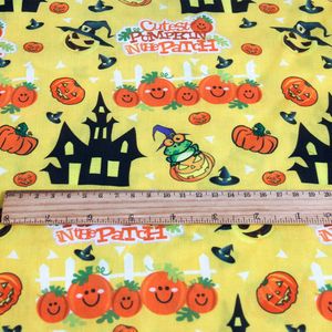 50*140Cm Stof Patriottische Halloween Schedel Paasei Polyester Katoen Tissue Kid Beddengoed Thuis Textiel Voor Naaien Pop jurk, c473