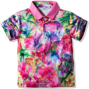 1-6Y Zomer Causale Kids Baby Jongens Strand T Shirts Tops Korte Mouwen Print Trui Tops