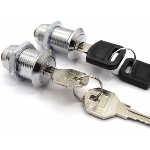 Mailbox Lock, 3 Pack Cam Lock Voor Kabinet Brief Box Locker Lade Deur Kast Met 2 Sleutels 16Mm