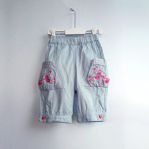 Meisjes Geborduurde Shorts Kinderen Strand Shorts Kinderen Shorts Zomer Kinderkleding Shorts