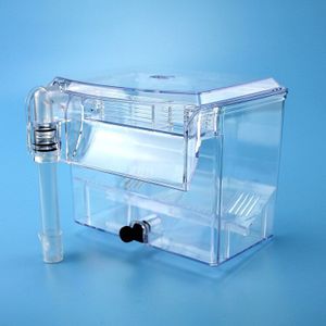 Pneumatische Aquarium kleine vis scheiding box visteelt hatch doos BB11