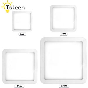 Led Panel Muur Plafond Onderaan Lichten Vierkante Verzonken Kantoor Ziekenhuis Downlight Oog Zorgzame Led-lampjes Platte Wandlamp Kit