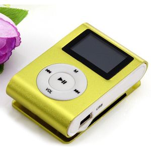 Usb Mini Clip MP3 Speler Lcd-scherm Ondersteuning 32Gb Micro Sd Tf Card Radio Met 1.8 Inch Cd met Scree Voor Ipod Stijl