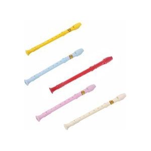 Plastic Muziekinstrument Recorder Sopraan Lange Fluit 8 Gaten