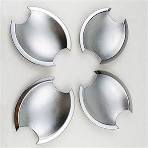 Abs Chrome Deurgreep Bowl Deurgreep Beschermend Omhulsel Cover Trim Auto Styling Voor Nissan Qashqai J10