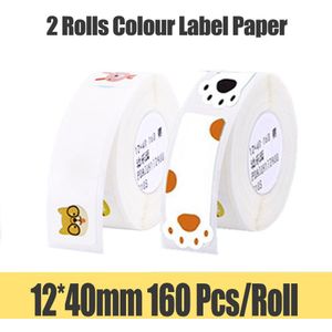 Niimbot D11 Label, Waterdicht, Krasbestendig, Olie Bestendig, Effen Kleur, Supermarkt Printers Label Printer Impressora