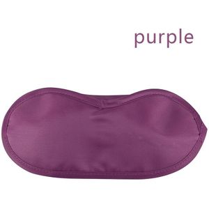 1 pc 9 Kleuren Soft Sleep Rest Slaapmiddel Eye Mask Eye Shade Cover Comfort Blinddoek Shield Patch Eyeshade