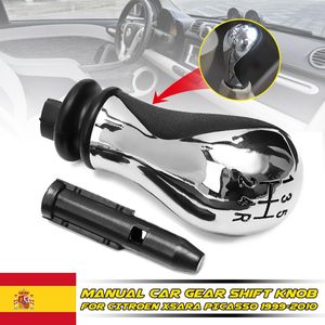 5 Speed Manual Car Pookknop Met Pookknop Mouwen Adapter Hendel Voor Citroen C5 2001 xsara Picasso 1999