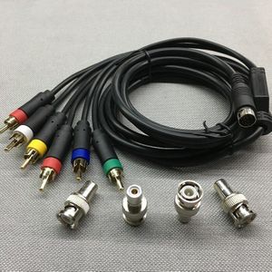 Voor Sega Saturn Rgb/Rgbs Rca Composiet Kabel Voor Sony Pvm Bvm Nec Xm Upscaler Bnc Niet Component