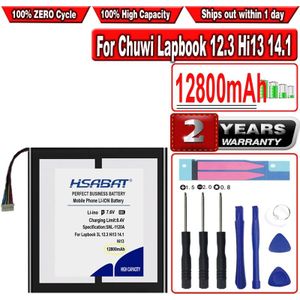 Hsabat 12800Mah Batterij Voor Chuwi Lapbook 12.3 Hi13 14.1 Tablet Pc Met 7-Draad Plug